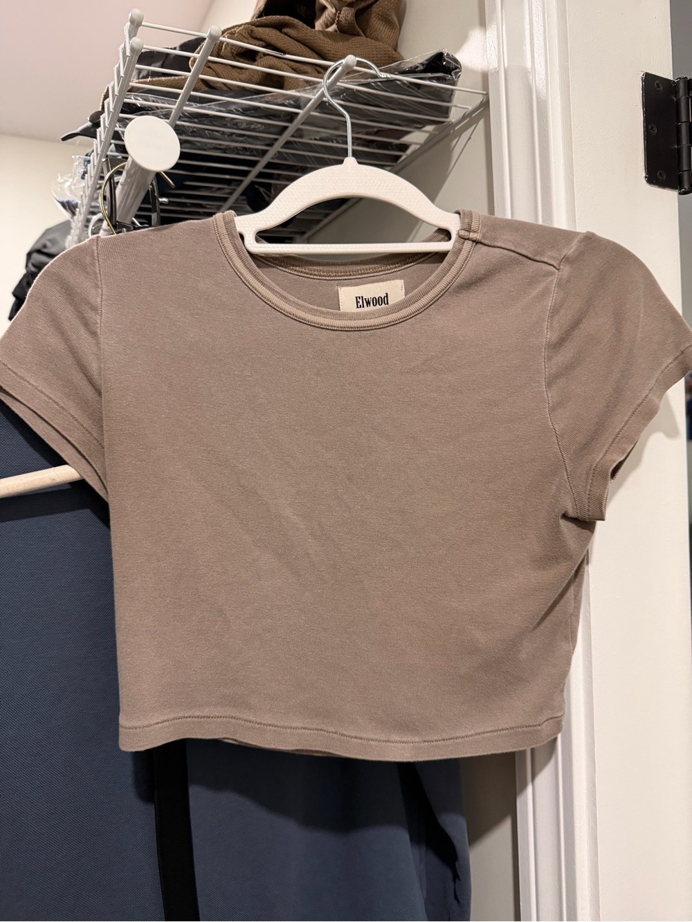 Elwood Organic Cotton Babydoll Core Tee Size M